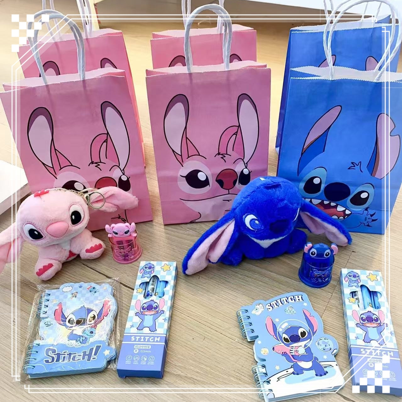 Stitch gift bags