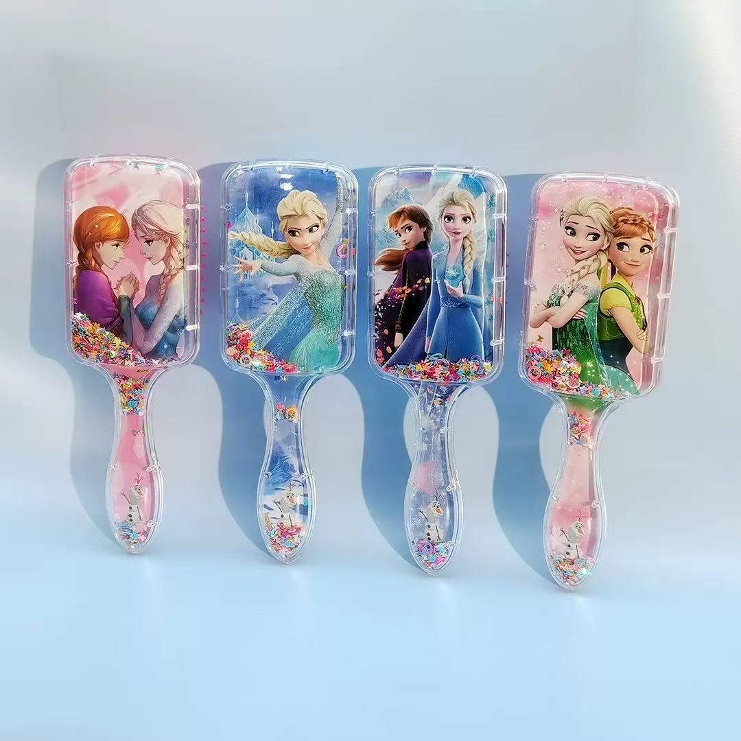 Frozen hairbrush