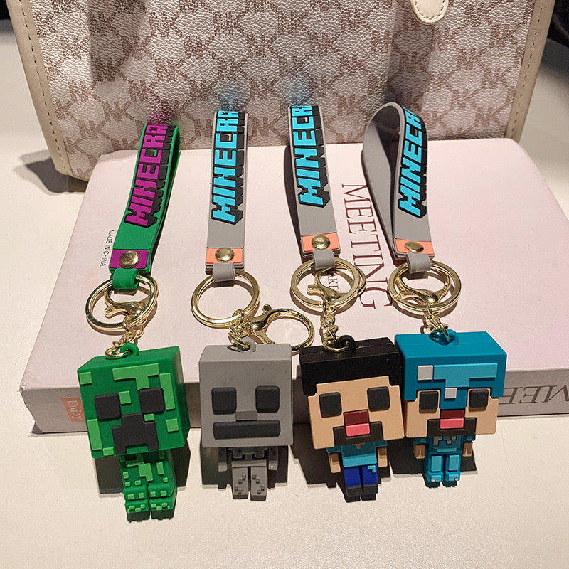 Minecraft keychain