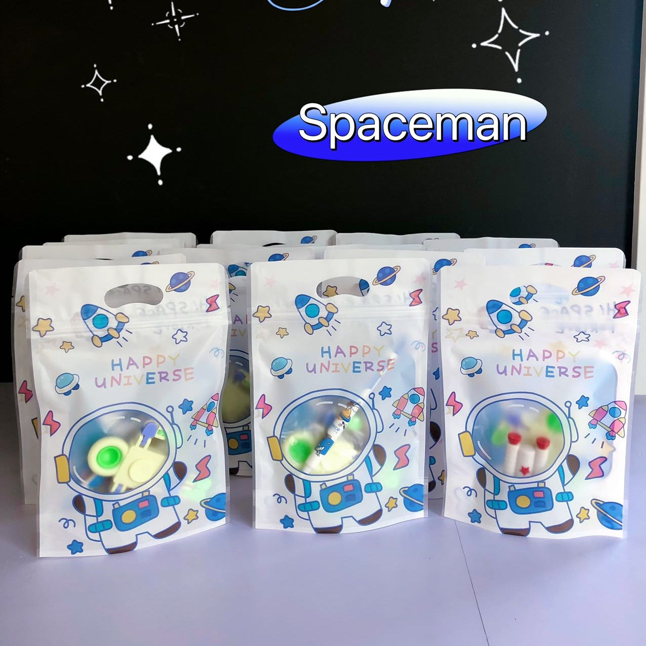 Spaceman party bags