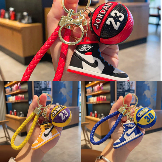 Basketball keychain