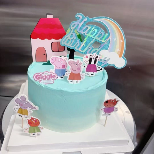 Peppa pig cake