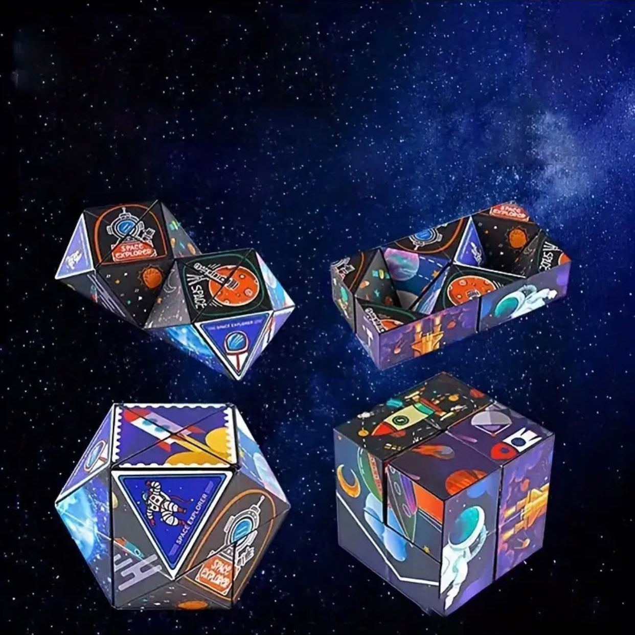 3D Geometric changeable magic cube