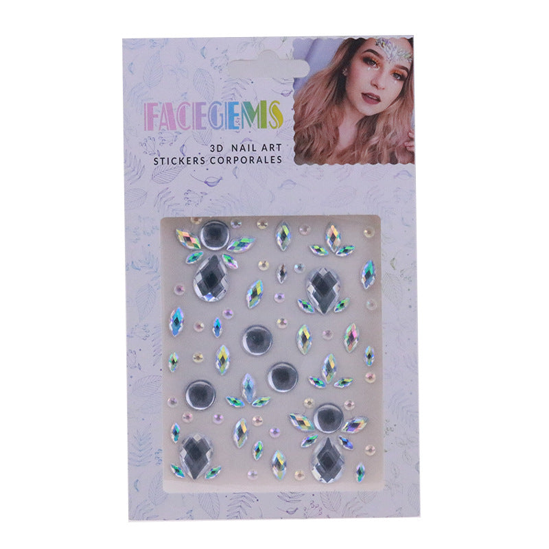 Face Gems sticker