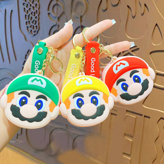 Mario coin purse keychain