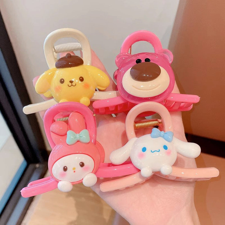 Sanrio hair claw clips