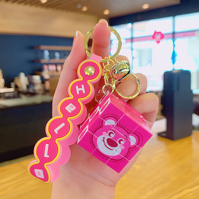 Sanrio cube keychain