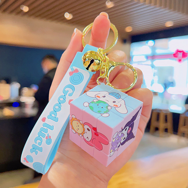 Sanrio cube keychain