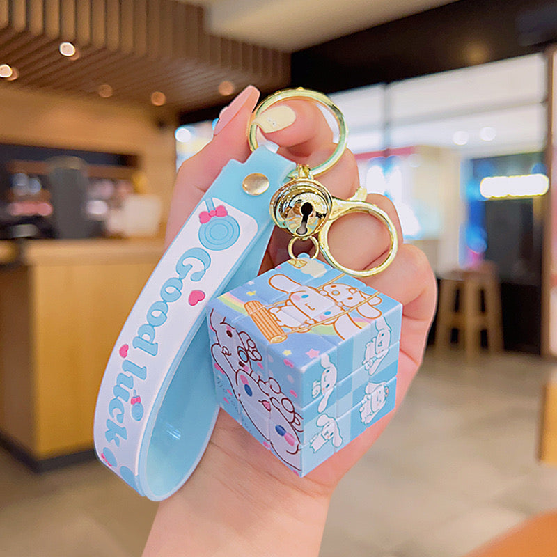 Sanrio cube keychain