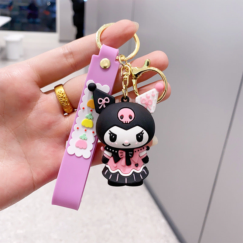 Kuromi keychain