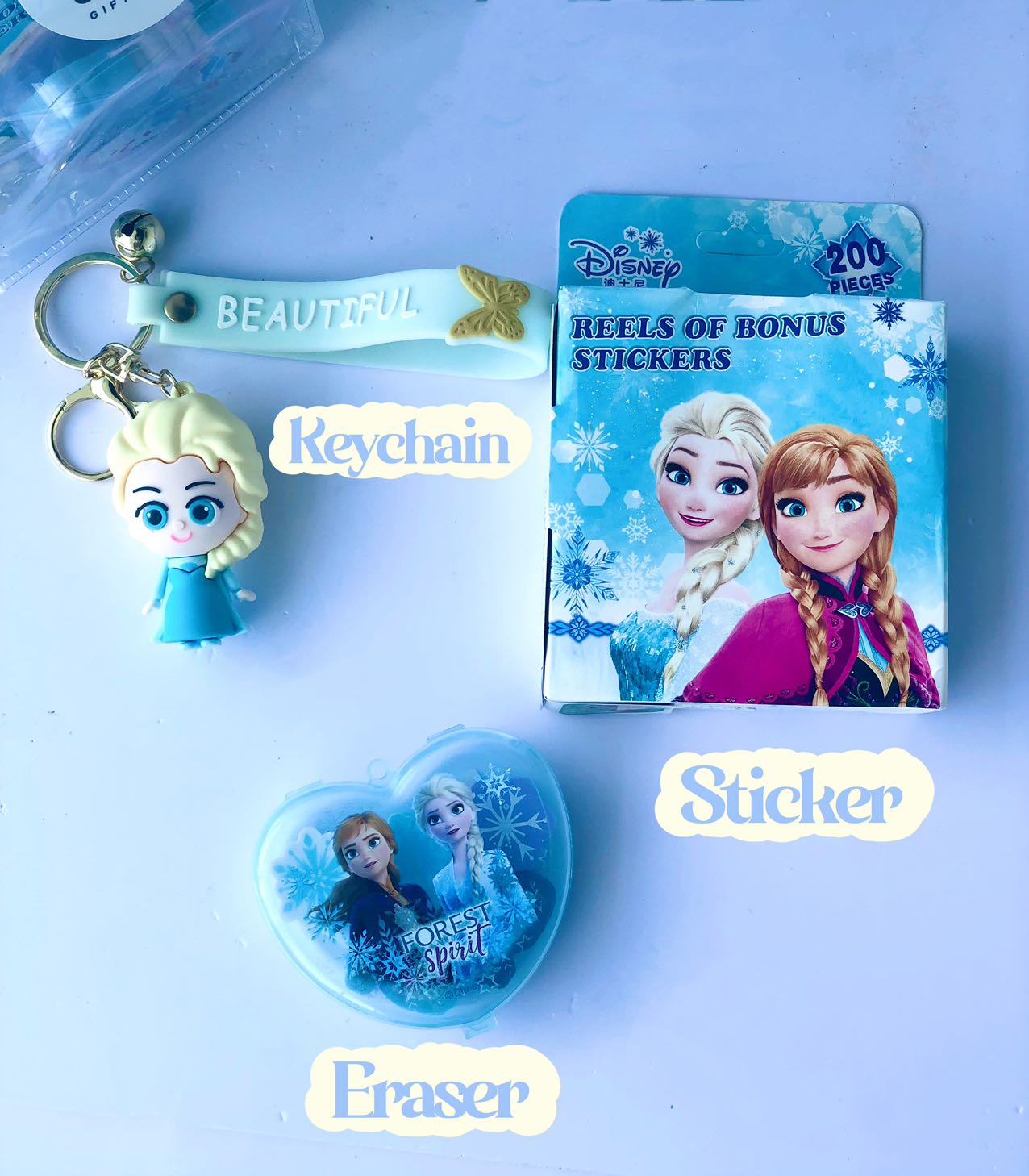 Frozen gift bag