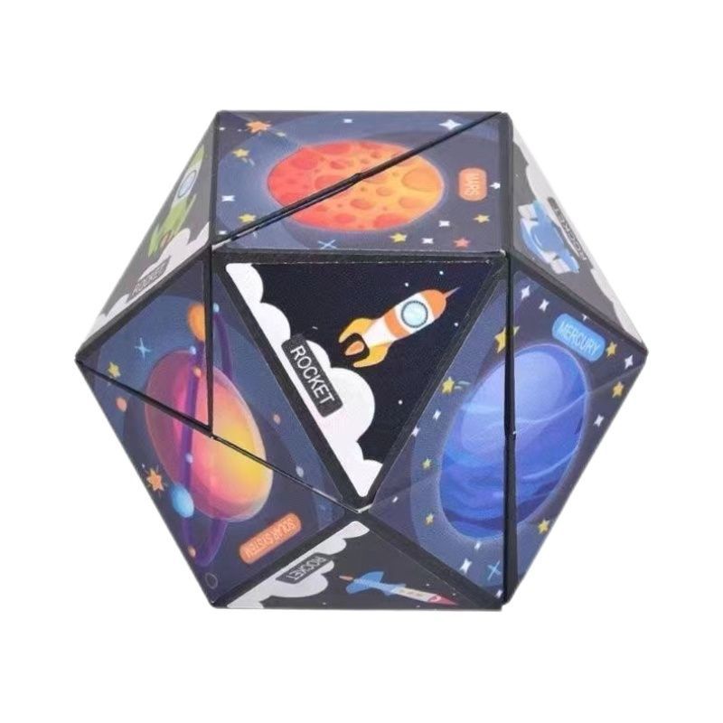 3D Geometric changeable magic cube