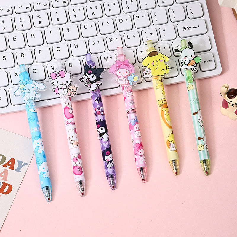 Sanrio gel pens