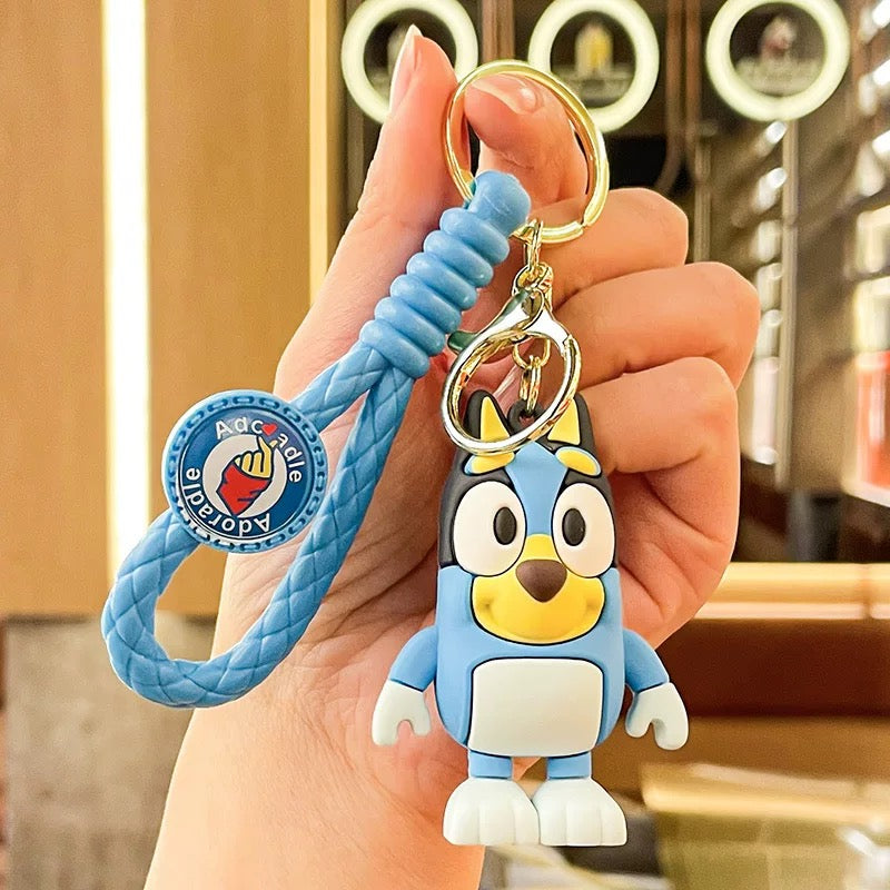 Bluey keychain