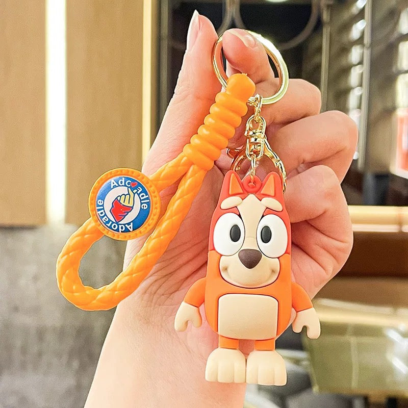 Bluey keychain