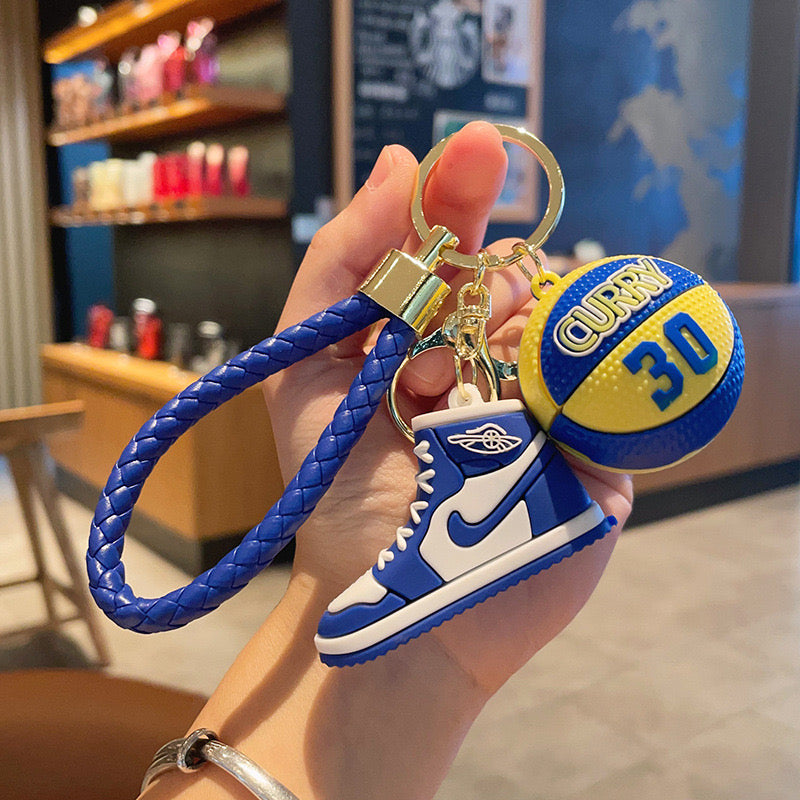 Basketball keychain