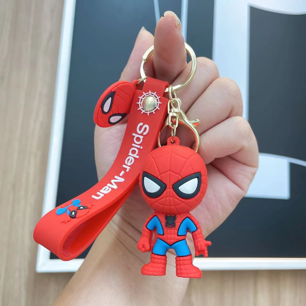 Spiderman keychain