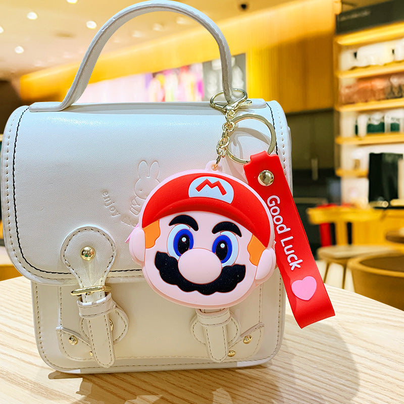 Mario coin purse keychain