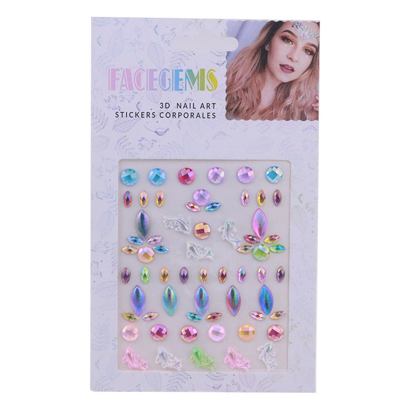 Face Gems sticker