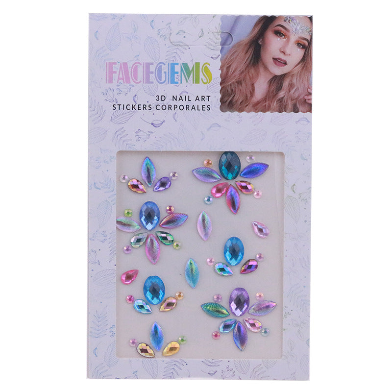 Face Gems sticker