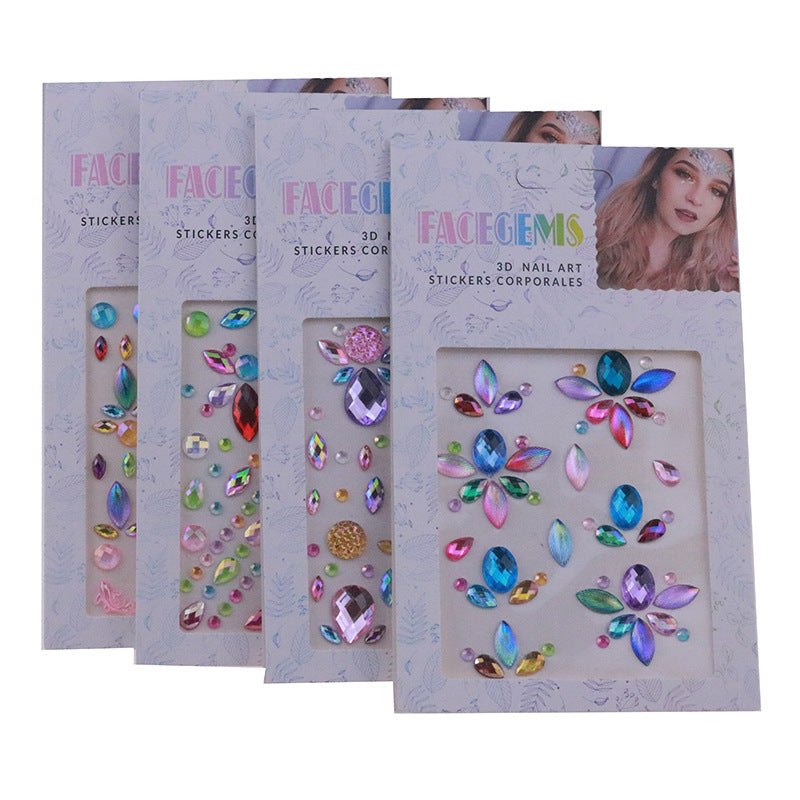 Face Gems sticker