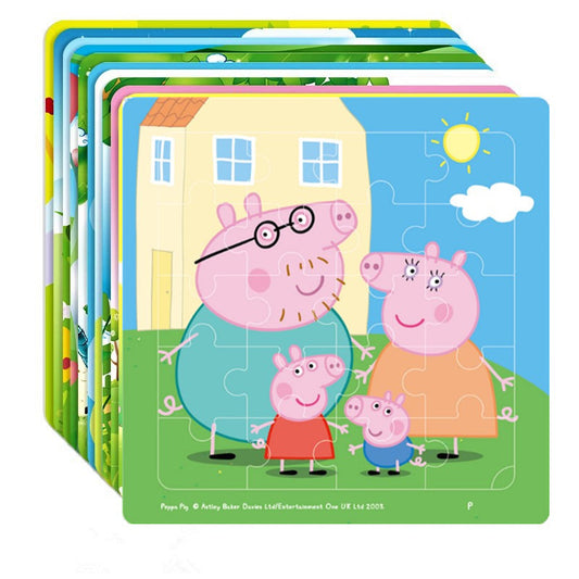 Peppa pig puzzles 6 pieces