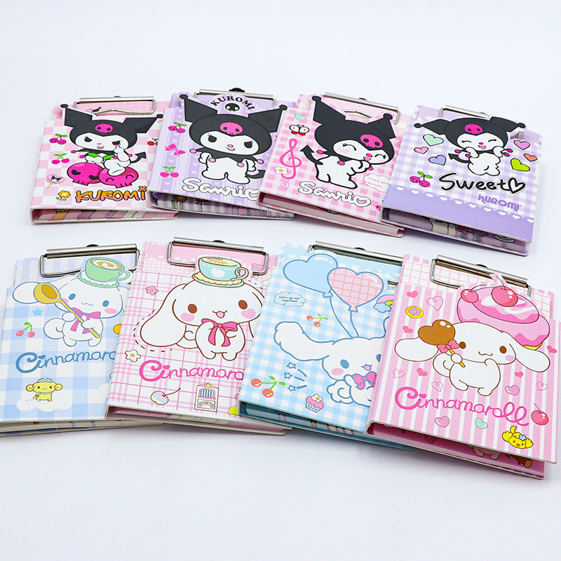 Sanrio notebook with clipboard