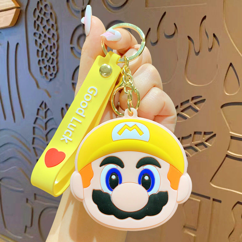 Mario coin purse keychain