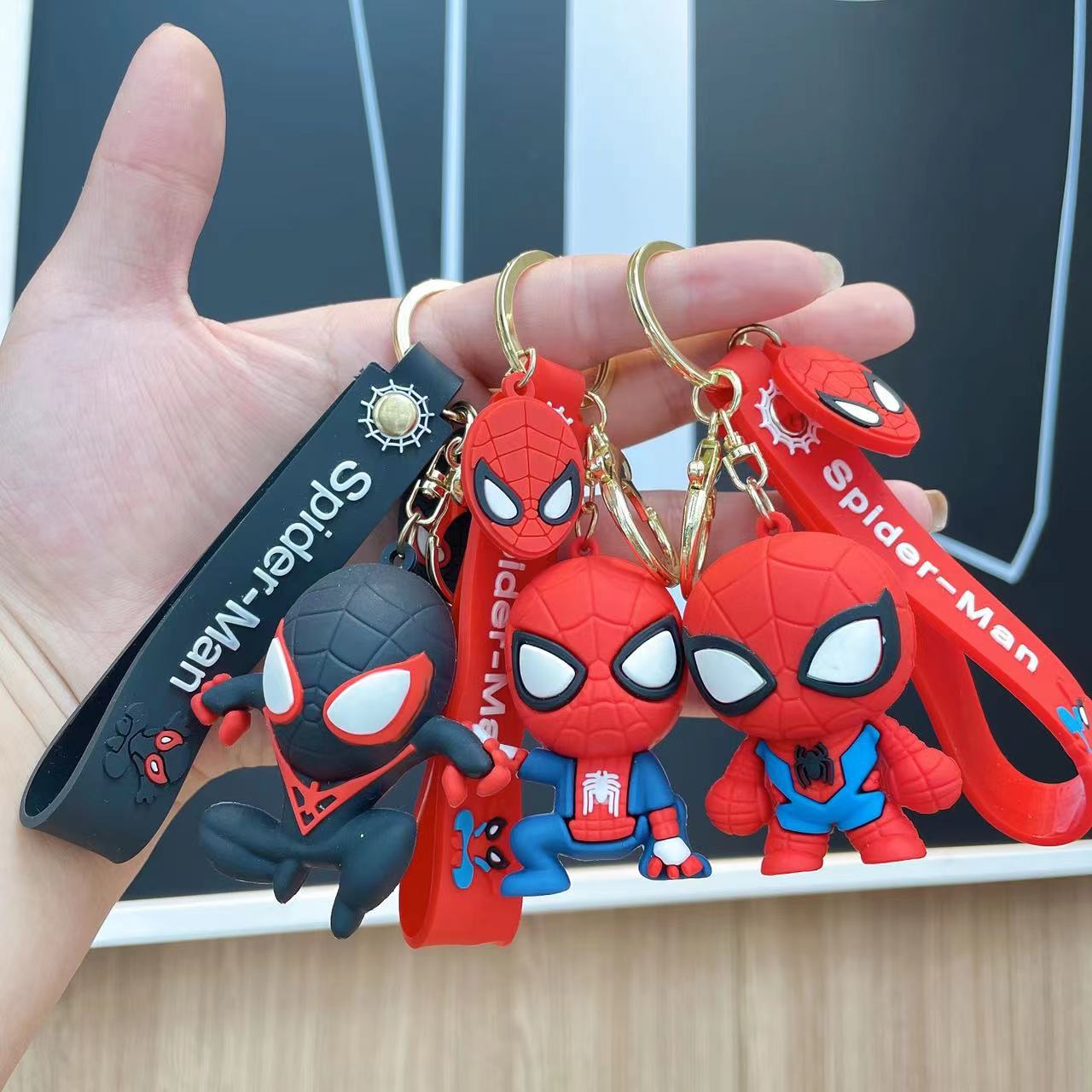 Spiderman keychain