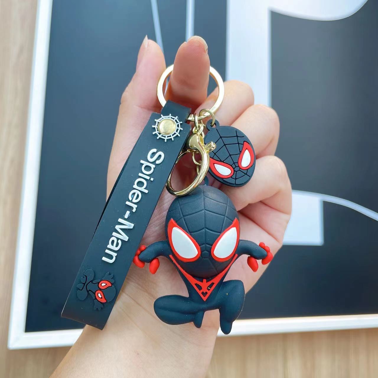 Spiderman keychain