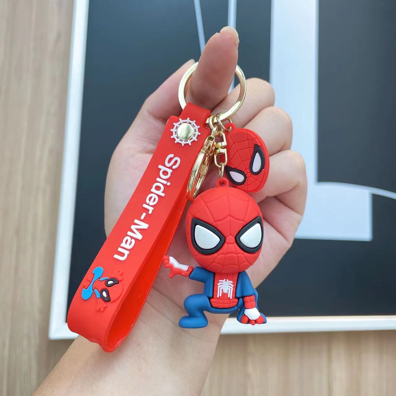 Spiderman keychain