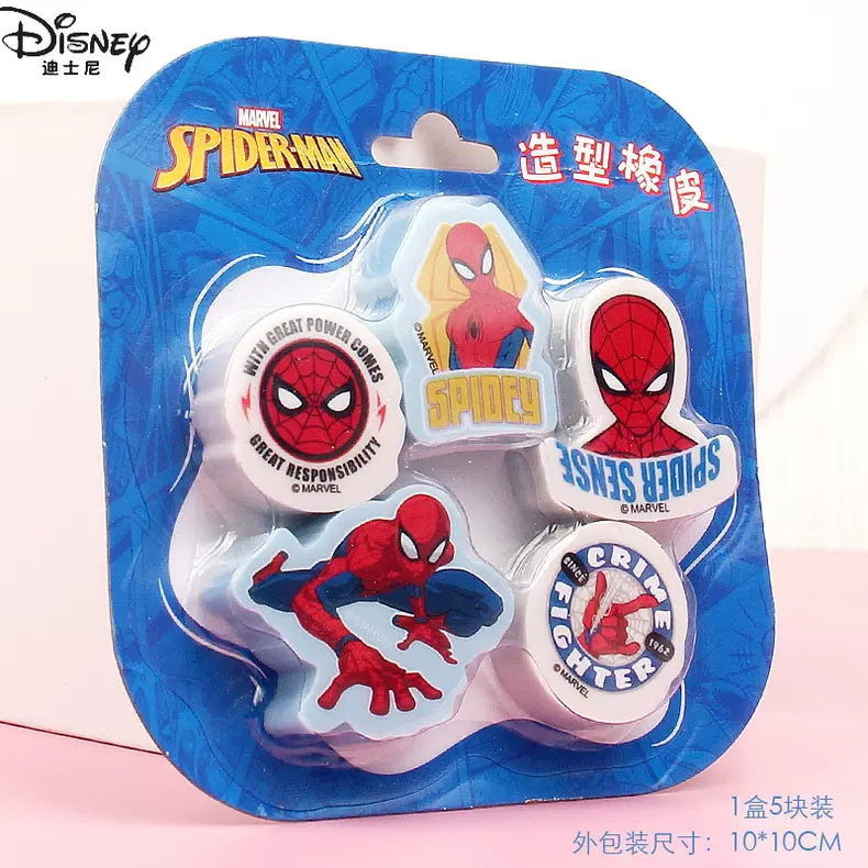 Spiderman eraser